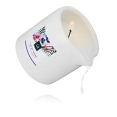 Exotiq Uvolňující masážní svíčka ExotiQ Massage Candle Violet Rose 200g