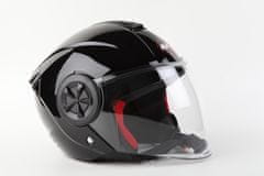 MAXX OF 851 Skútrová helma černá lakovaná, XL
