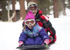 Baby Banz Dětské lyžařské brýle SKIBANZ bílé