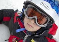Baby Banz Dětské lyžařské brýle SKIBANZ šedé kostka