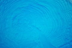 AXUM Bohemia DREVO dekorativní mísa z masivního skla 460 x 380 mm světle modrá
