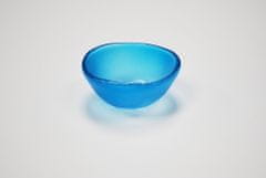 AXUM Bohemia CUPOTEA skleněná miska d120 mm světle modrá