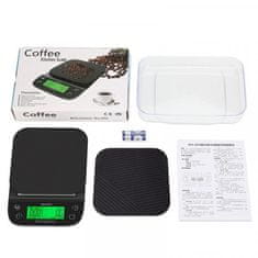 WeiHeng WH-B25 Digitální kuchyňská Coffee váha do 3kg / 0,1g