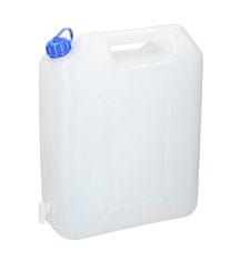 All-Ride Plastový kanystr na vodu s plastovým kohoutkem, objem 20 litrů