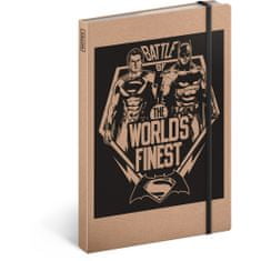 Notique Notes Batman vs. Superman – Battle, linkovaný, 13 × 21 cm