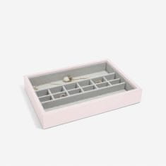 Stackers Box na šperky Blossom Pink Leather Small Accessories | růžová