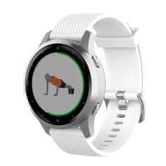 BStrap Silicone Land řemínek na Xiaomi Watch S1 Active, white