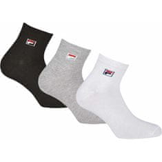 FILA 3 PACK - ponožky F9303-700 (Velikost 35-38)
