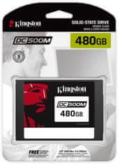 Kingston Flash Enterprise DC500M, 2.5” - 480GB (Mixed-Use) (SEDC500M/480G)
