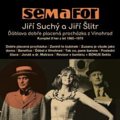 Suchý Jiří, Šlitr Jiří: SEMAFOR - Komplet 9 her z let 1965-1970 (15x CD)