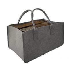 Lienbacher Filcová taška na dřevo, šedá