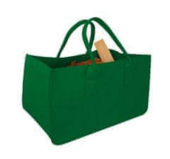 Lienbacher Filcová taška na dřevo, zelená
