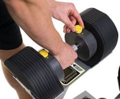 First Degree Fitness Jednoruční činky set se stojanem 4,5 - 23,8 kg (pár)