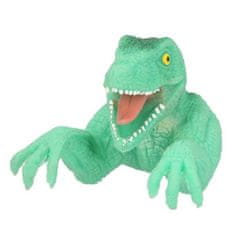 Dino World Prstová loutka ASST, Zelený, T-Rex