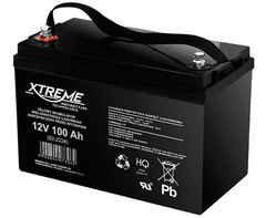sapro Baterie olověná 12V / 100Ah Xtreme 82-222 gelový akumulátor