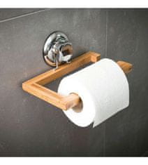 Compactor Bambusový držák na toaletní papír / ručníky Bestlock SPA Bamboo - bez vrtání