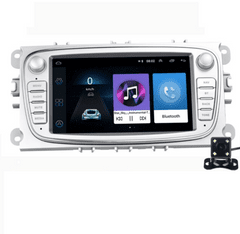 2N Android rádio Ford Focus Mondeo S-Max Galaxy C-Max Focus KUGA, Nové autorádio do Ford Focus Ford Mondeo Ford Galaxy autorádio s Android GPS Navigace, Mapy, Kamera, USB FORD
