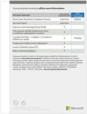 Microsoft Office 2021 pro domácnosti a podnikatele (T5D-03548) SK