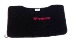 GIZ-TRANS Koberec textilní středový pro VOLVO FH od 2013 automat, černo-červená barva