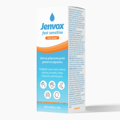 Jenvox Fast Sensitive 50ml proti nadměrnému pocení a zápachu
