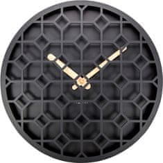 NEXTIME Designové nástěnné hodiny 3215zw Nextime Discrete 36cm