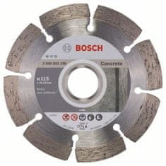 Bosch Diamantový dělicí kotouč Standard for Concrete - 115 x 22,23 x 1,6 x 10 mm - 3165140441247