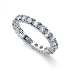 Oliver Weber Jemný stříbrný prsten s krystaly Classic 63259 (Obvod 54 mm)