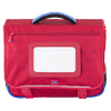 Školní taška dvoukomorová 42 cm Delsey School, modrá/růžová