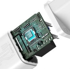 BASEUS Rychlonabíječka do sítě Super Si USB-C PD QC 20W bílá