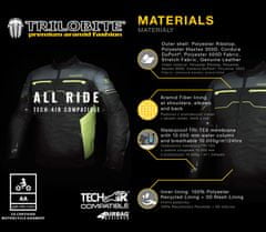 TRILOBITE bunda 2092 All Ride Tech-Air black/grey/yellow fluo vel. 4XL