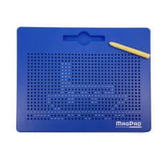 Magnetická kreslící tabulka Magpad Big 714 kuliček - Modrá