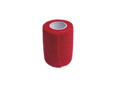 Kine-MAX Cohesive Elastic Bandage - Elastické samofixační obinadlo (kohezivní) 7,5cm x 4,5m - červené