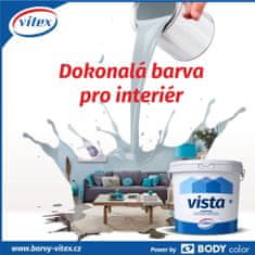 Vitex Vista (15l - 23,9 kg) - zářivě bílá malířská barva 