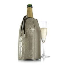 Vacu Vin Aktivní chladič na šampaňské - platinum