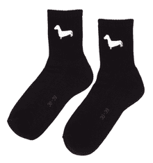 Kašmir Sportovní ponožky ORIGINAL KS01 black - 35-38