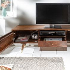 Massive Home Televizní stolek Mystic Gold 140 cm masiv akácie