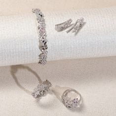 Rosato Překrásný stříbrný prsten se zirkony Gaia RZGA31 (Obvod 54 mm)