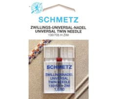 Schmetz dvojjehla univezální 130/705H-80/1,6mm
