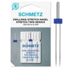 Schmetz dvojjehla stretch 130/705H-75/2,5mm