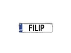 Nekupto Originální SPZ cedulka se jménem FILIP