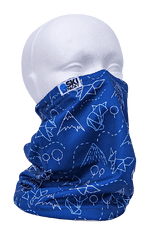 Skipacky Antivirový šátek s nano membránou- modrý