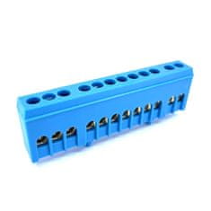 Tracon Electric Můstek N modrý 12P 13x26x5,5mm / L=88mm 2 ks