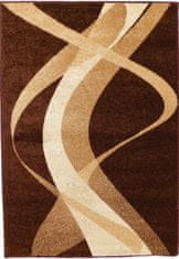 Weltom kusový koberec Karmel Brown 2300/03 80x150cm hnědý