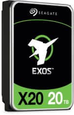 Exos X20, 3,5" - 20TB (ST20000NM007D)