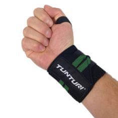 Tunturi Bandáže zápěstí TUNTURI Wrist Wraps zelené - pár