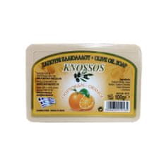 Knossos Řecké olivové mýdlo s vůní pomeranče 100g