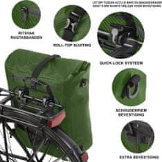 Dutch Mountains Batoh Bicycle Bag Single Rear Computer Backpack Green