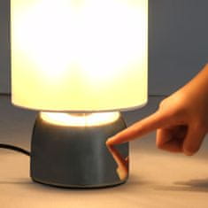 shumee Stolní lampy 2 ks dotykové tlačítko bílé E14