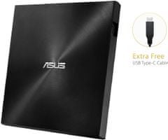 ASUS SDRW-08U9M-U (USB Type-C/A), černá