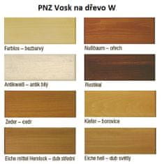 PNZ Vosk na dřevo W 2,5 l - antická bílá, přírodní tekutý vosk na ochranu dřeva